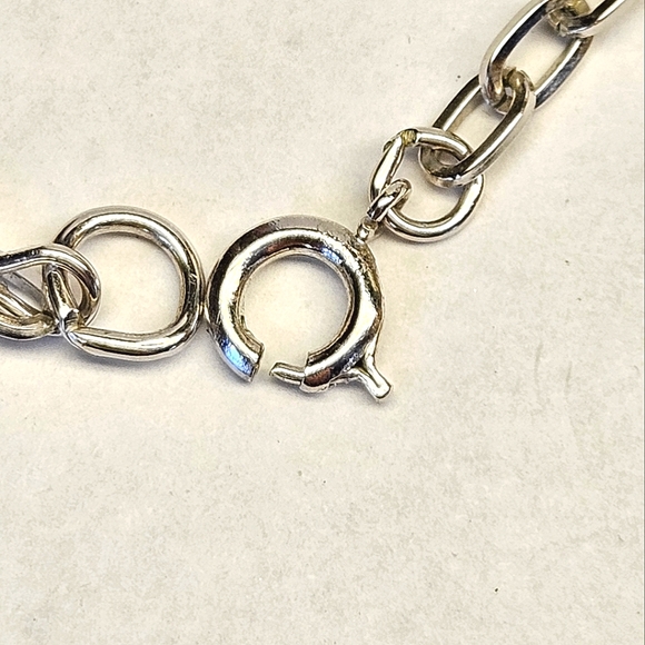 Trifari Silver Tone Necklace - Picture 5 of 5